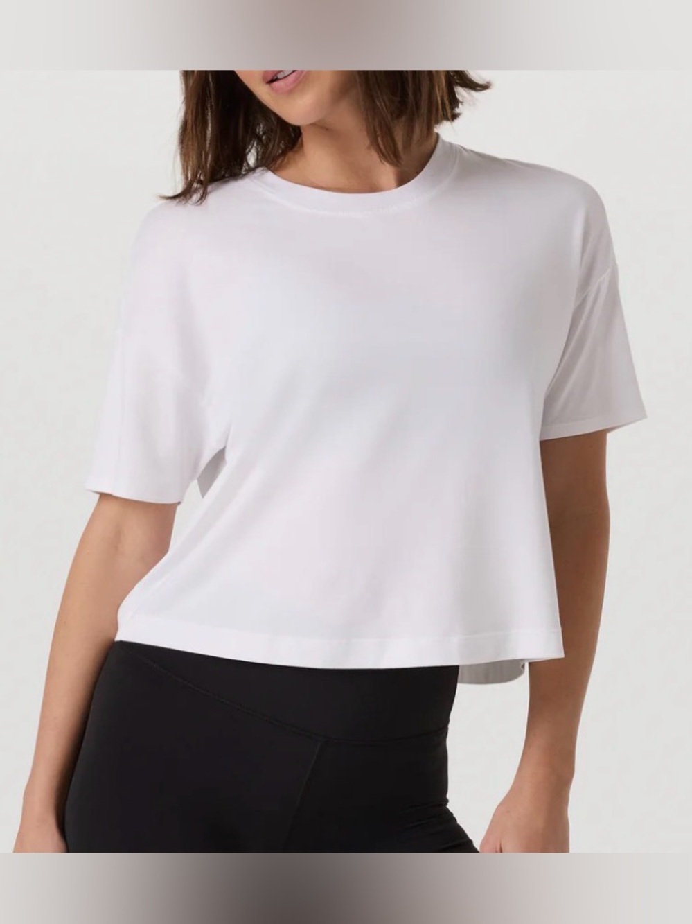 Vuori Energy Tee Oversized T-Shirt White Small
